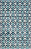 Safavieh Montauk MTK123 Turquoise/Multi Area Rug 2' 3'' X 8'