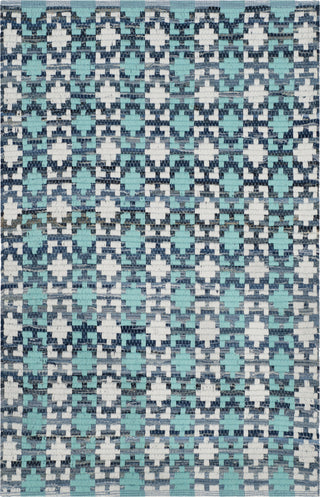 Safavieh Montauk MTK123 Turquoise/Multi Area Rug 2' 3'' X 8'