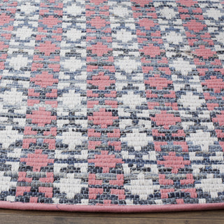 Safavieh Montauk MTK123 Coral/Multi Area Rug Detail