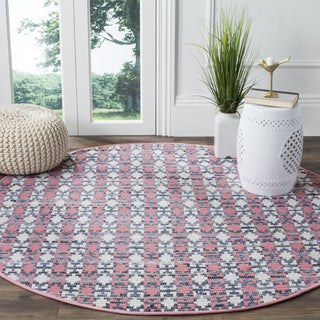 Safavieh Montauk MTK123 Coral/Multi Area Rug Room Scene