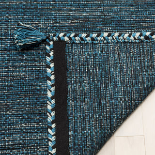 Safavieh Montauk MTK150 Blue/Black Area Rug Backing