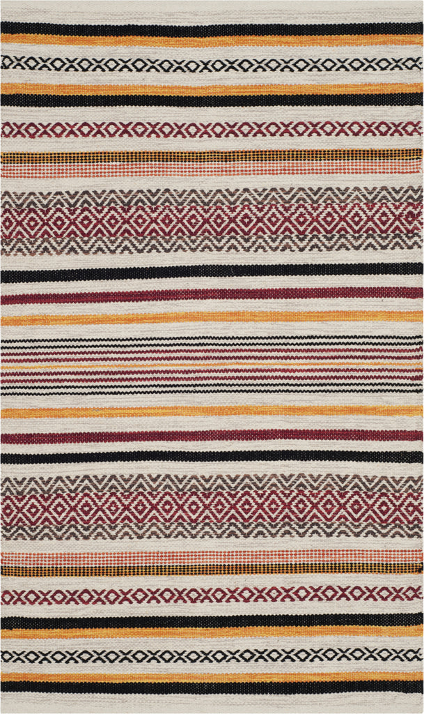 Safavieh Montauk MTK211 Red/Multi Area Rug main image