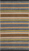 Safavieh Montauk MTK212 Navy/Multi Area Rug 3' X 5'