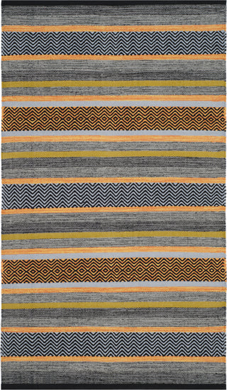 Safavieh Montauk MTK212 Navy/Multi Area Rug 3' X 5'