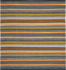 Safavieh Montauk MTK212 Navy/Multi Area Rug 6' Square