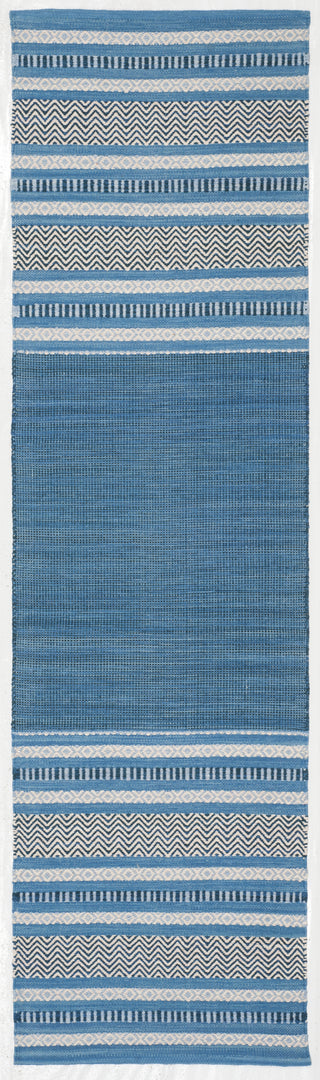 Safavieh Montauk MTK214 Blue/Grey Area Rug 2' 3'' X 8'