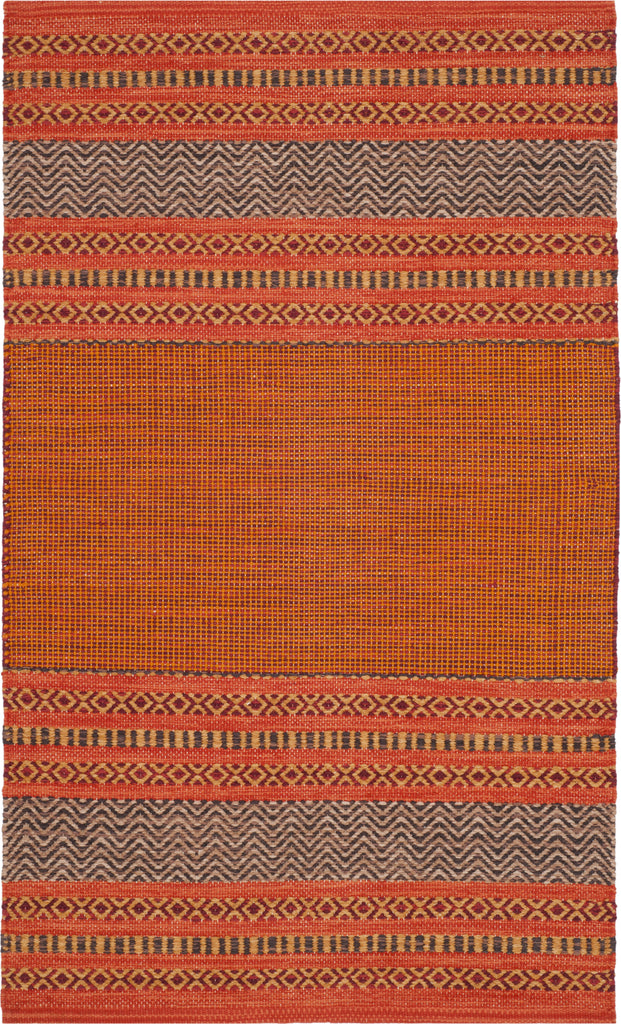 Safavieh Montauk MTK214 Orange/Red Area Rug main image