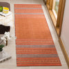 Safavieh Montauk MTK214 Orange/Red Area Rug Room Scene