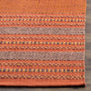 Safavieh Montauk MTK214 Orange/Red Area Rug Detail