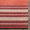 Safavieh Montauk MTK214 Red/Ivory Area Rug Detail