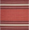 Safavieh Montauk MTK214 Red/Ivory Area Rug 6' Square