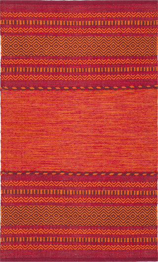 Safavieh Montauk MTK215 Orange/Red Area Rug main image