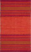 Safavieh Montauk MTK215 Orange/Red Area Rug 3' X 5'