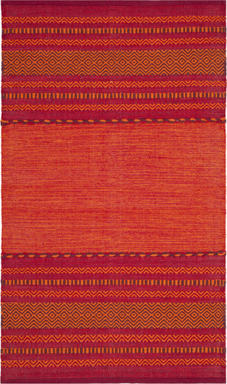 Safavieh Montauk MTK215 Orange/Red Area Rug Main