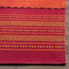 Safavieh Montauk MTK215 Orange/Red Area Rug Detail