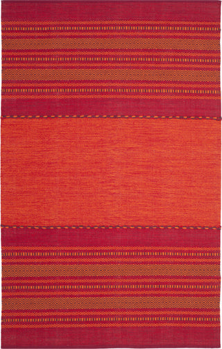 Safavieh Montauk MTK215 Orange/Red Area Rug 5' X 8'