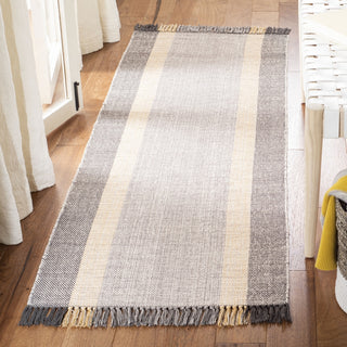 Safavieh Montauk MTK301 Mustard/Grey Area Rug Room Scene