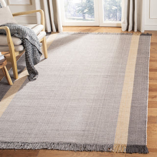 Safavieh Montauk MTK301 Mustard/Grey Area Rug Room Scene