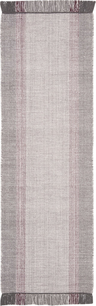 Safavieh Montauk MTK301 Wine/Grey Area Rug 