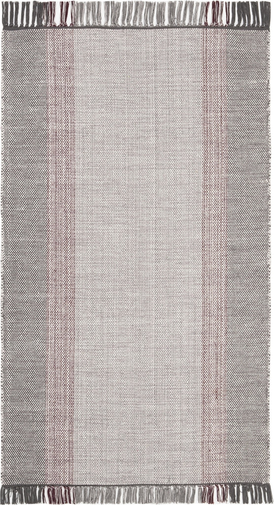 Safavieh Montauk MTK301 Wine/Grey Area Rug main image