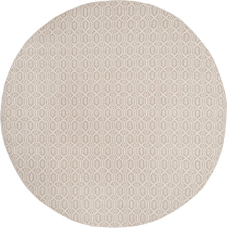 Safavieh Montauk MTK333 Ivory/Grey Area Rug 6' Round