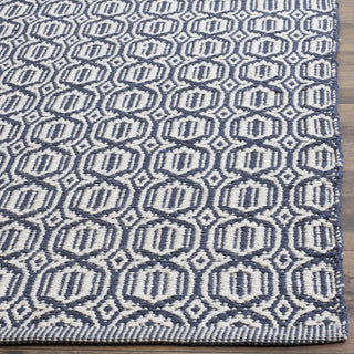 Safavieh Montauk MTK333 Ivory/Navy Area Rug Detail