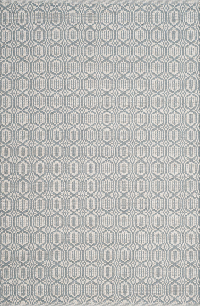 Safavieh Montauk MTK333 Ivory/Blue Area Rug 4' X 6'