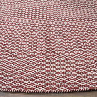 Safavieh Montauk MTK339 Ivory/Red Area Rug Detail