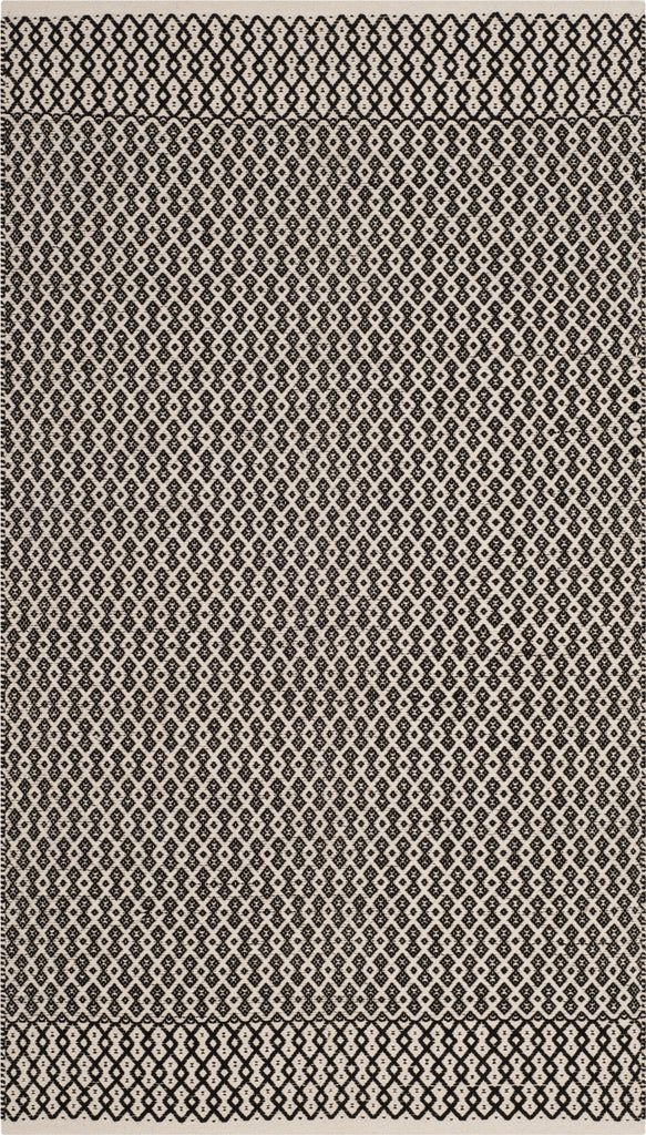 Safavieh Montauk MTK339 Ivory/Black Area Rug main image