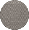Safavieh Montauk MTK339 Ivory/Black Area Rug 6' Round