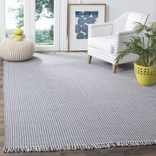 Safavieh Montauk MTK340 Ivory/Navy Area Rug Room Scene