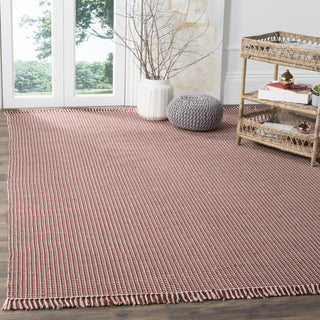 Safavieh Montauk MTK340 Ivory/Red Area Rug Room Scene