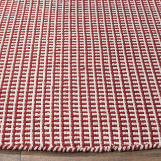 Safavieh Montauk MTK340 Ivory/Red Area Rug Detail