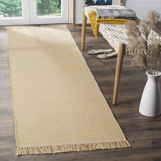 Safavieh Montauk MTK340 Ivory/Yellow Area Rug Room Scene Feature