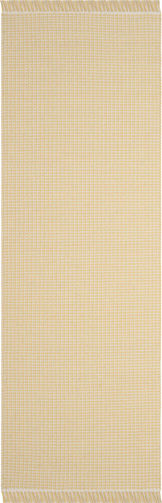 Safavieh Montauk MTK340 Ivory/Yellow Area Rug 2' 3'' X 8'