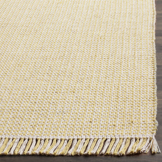 Safavieh Montauk MTK340 Ivory/Yellow Area Rug Detail