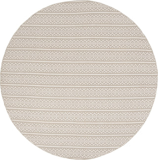 Safavieh Montauk MTK341 Ivory/Grey Area Rug 6' Round