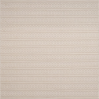 Safavieh Montauk MTK341 Ivory/Grey Area Rug 6' Square