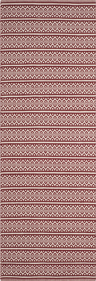 Safavieh Montauk MTK341 Ivory/Red Area Rug 2' 3'' X 8'