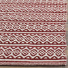 Safavieh Montauk MTK341 Ivory/Red Area Rug Detail