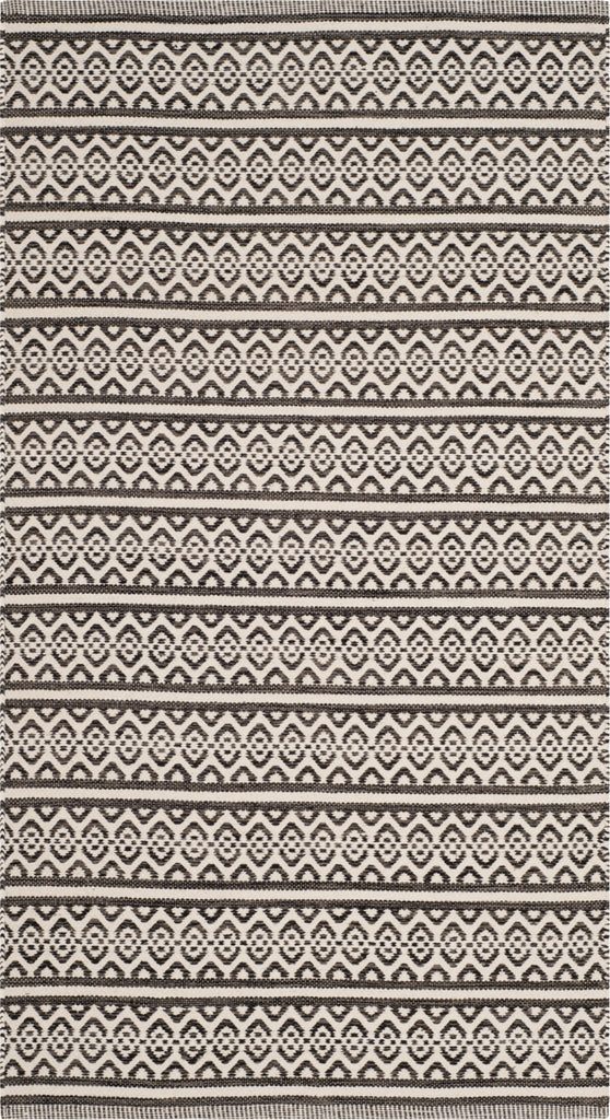 Safavieh Montauk MTK341 Ivory/Black Area Rug main image