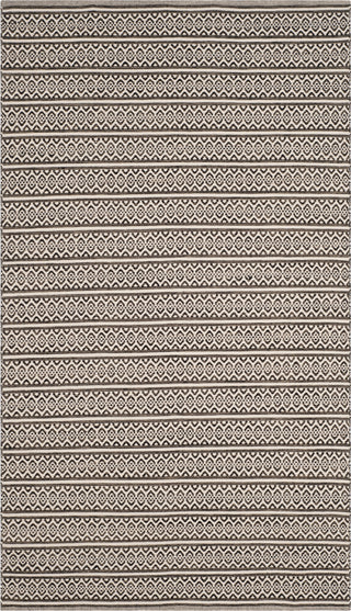 Safavieh Montauk MTK341 Ivory/Black Area Rug 5' X 8'