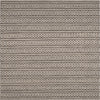 Safavieh Montauk MTK341 Ivory/Black Area Rug Square