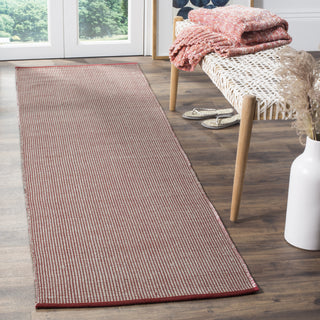 Safavieh Montauk MTK345 Ivory/Red Area Rug Room Scene