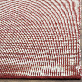 Safavieh Montauk MTK345 Ivory/Red Area Rug Detail