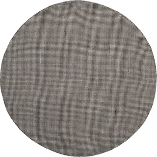 Safavieh Montauk MTK345 Ivory/Black Area Rug Round