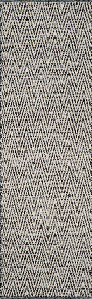 Safavieh Montauk MTK411 Ivory/Dark Grey Area Rug 2' 3'' X 7'