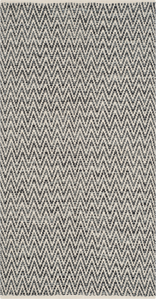 Safavieh Montauk MTK411 Ivory/Dark Grey Area Rug main image