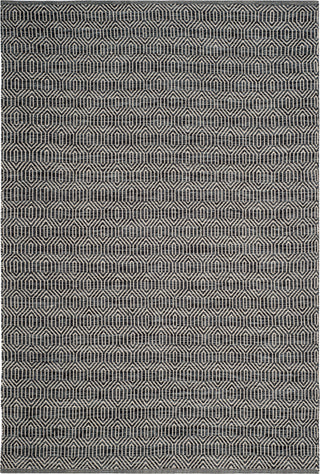 Safavieh Montauk MTK413 Ivory/Dark Grey Area Rug 5' X 7'