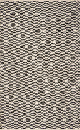 Safavieh Montauk MTK414 Ivory/Dark Grey Area Rug 5' X 8'